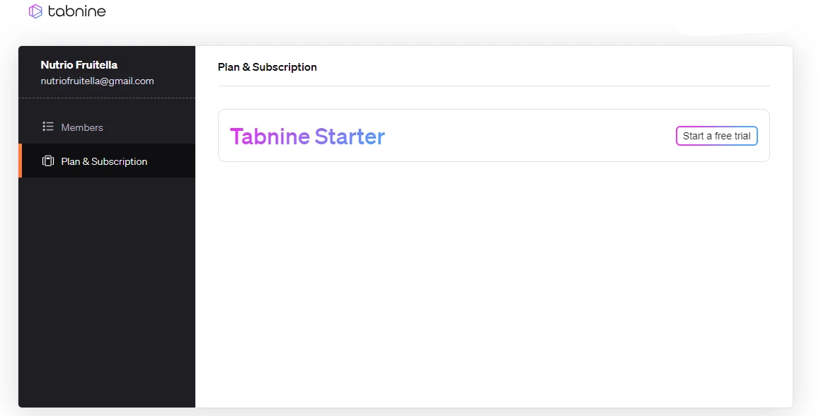 tabnine-starter