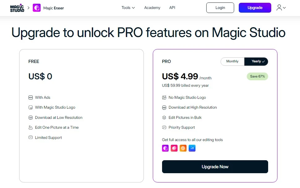 magicstudio-pricing